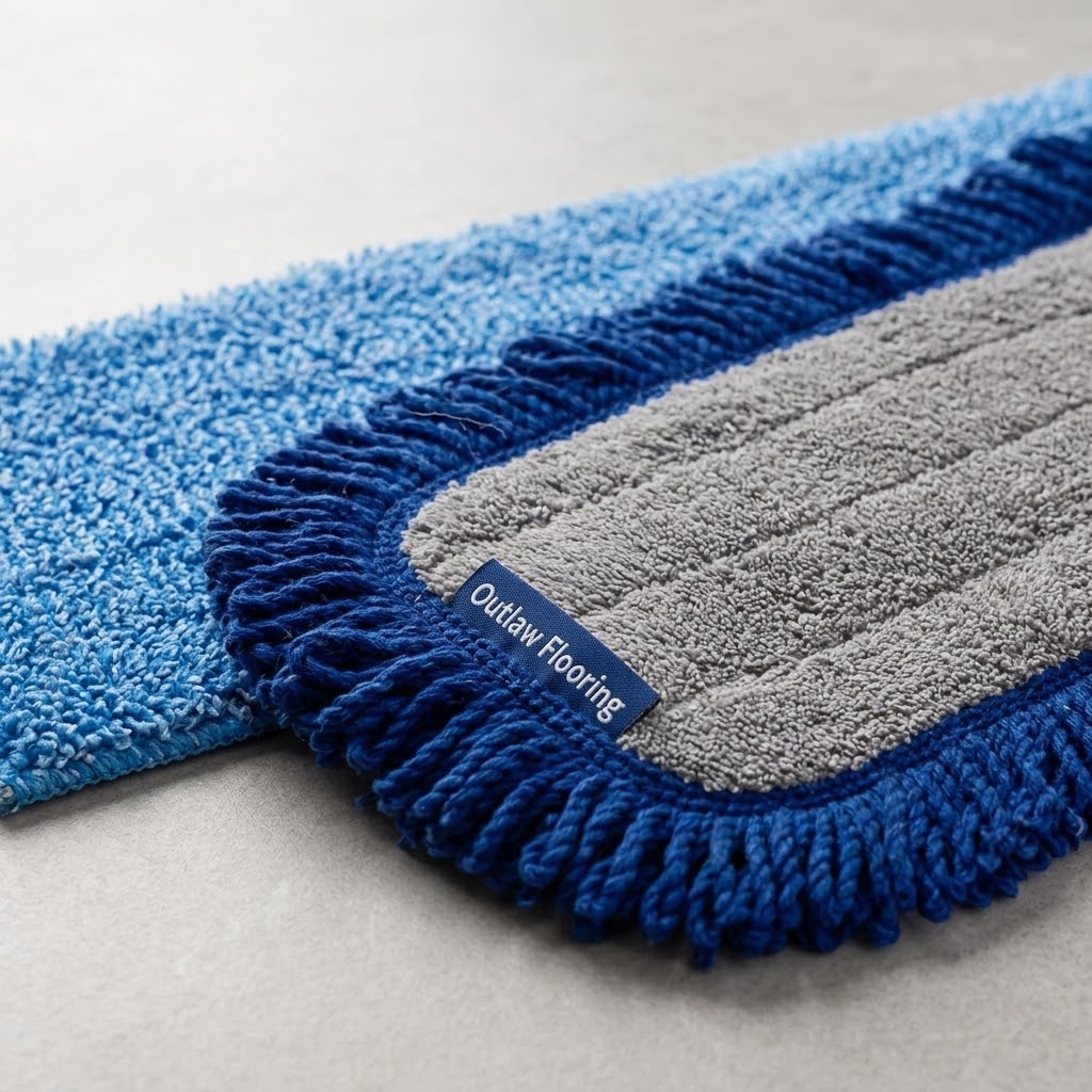 18 in. Microfiber Mop Refill Pack - 2 Wet + 2 Dust Pads