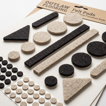 Heavy-Duty Square Felt Furniture Pads, 2-1/4 in. - 16 Pack