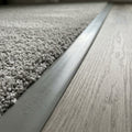 Aluminum Multi-Floor Transition Strip, 72 in. - Satin Silver